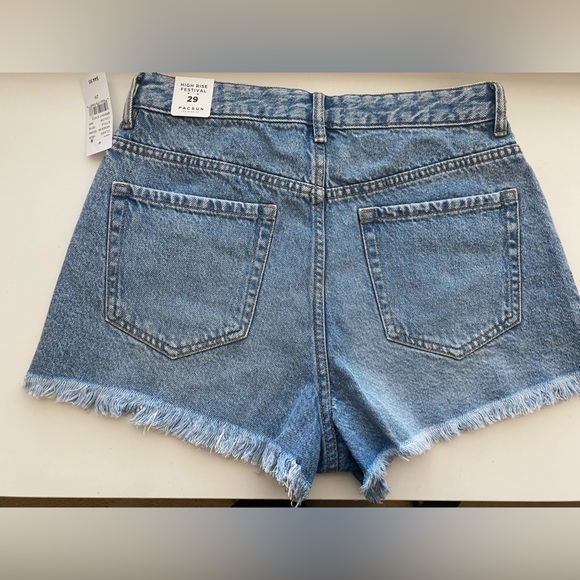 NWT Pacsun High Rise Festival Denim Shorts Size 29 - Picture 2 of 4
